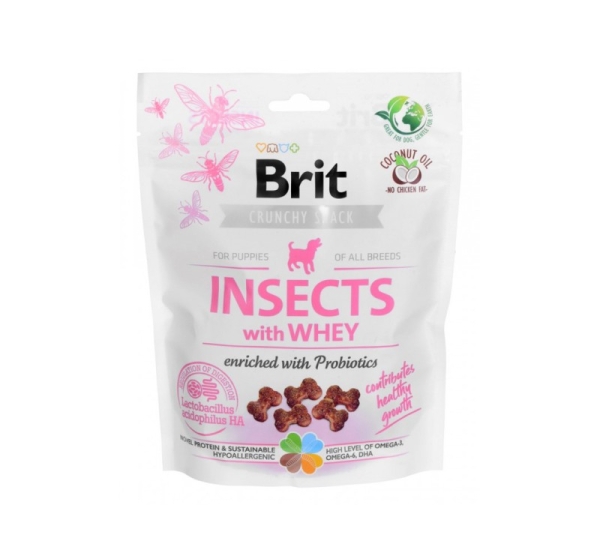 BRIT Care Dog Insects&Whey - Dog treat - 200 g