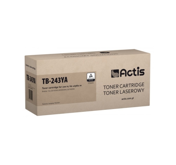 Actis TB-243YA toner (replacement for Brother TN-243Y; Standard; 1000 pages; yellow)