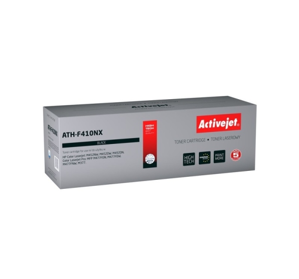 Activejet ATH-F410NX Toner (replacement for HP 410X CF410X; Canon CRG 046H K 1254C002; Supreme; 6,500 pages; black)