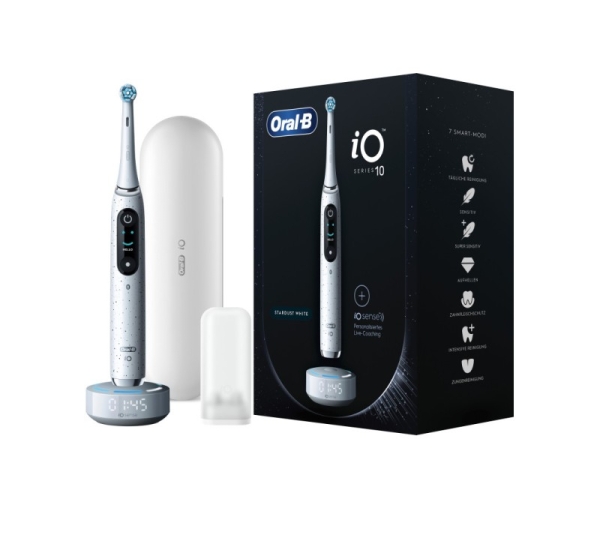 Oral-B iO Series 10 Adult Rotating-oscillating toothbrush White