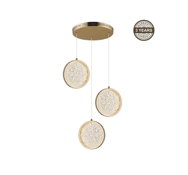 Pendant lamp LED Napoli A2378-3 30CM 30W