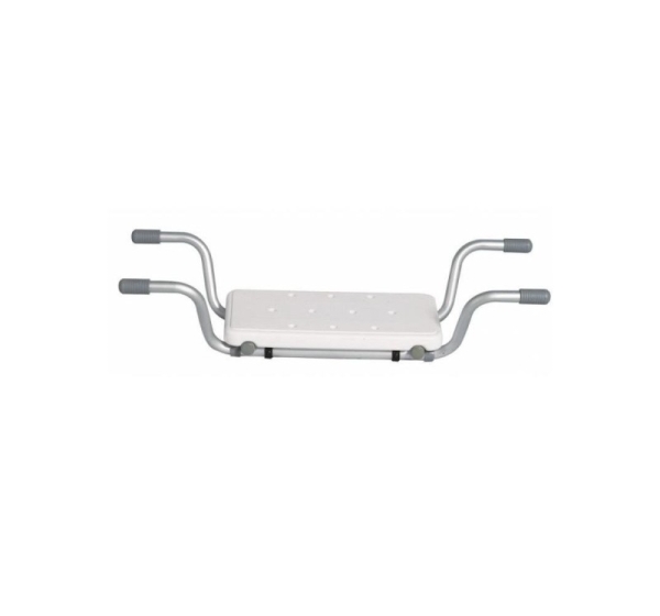 Recessed bench for bathtub - adjustable