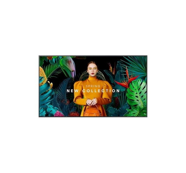Samsung QB55C Digital signage flat panel 139.7 cm (55") LCD Wi-Fi 350 cd/m² 4K Ultra HD Black Built-in processor Tizen 16/7