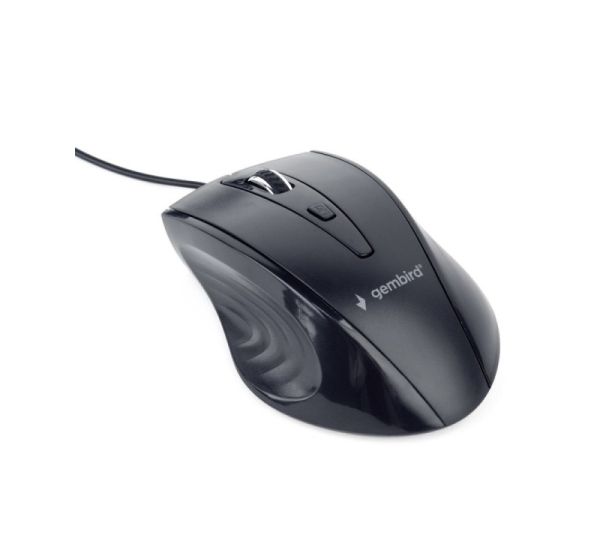 Gembird MUS-4B-02 mouse Right-hand USB Optical 1200 DPI