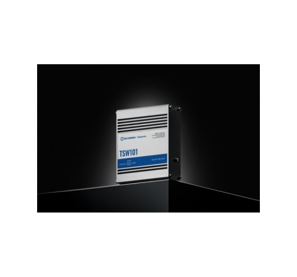 Teltonika TSW101 Gigabit Ethernet (10/100/1000) Power over Ethernet (PoE) Metallic