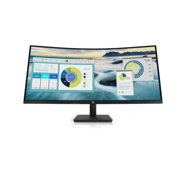 HP P34hc G4 computer monitor 86.4 cm (34") 3440 x 1440 pixels Quad HD LED Black