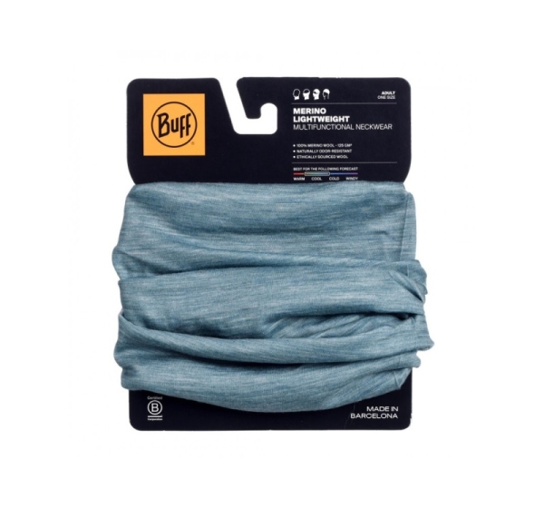 Buff Solid Pool Neckwear Blue