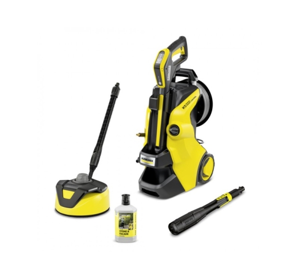 Kärcher K 5 Premium Smart Control Flex Home pressure washer Upright Electric 500 l/h Black, Yellow