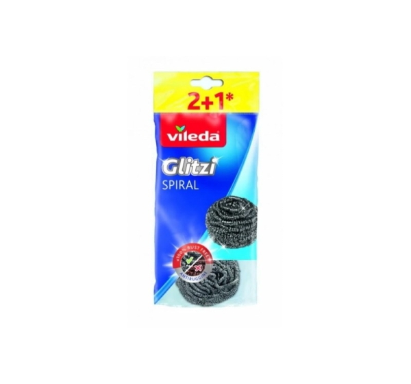 Steel Scrubbers Vileda Glitzi Spiral 3 pc(s)