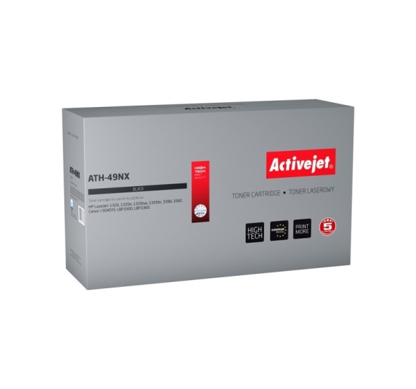 Activejet ATH-49NX Toner (replacement for HP 49X Q5949X, Canon CRG-708H; Supreme; 6000 pages; black)