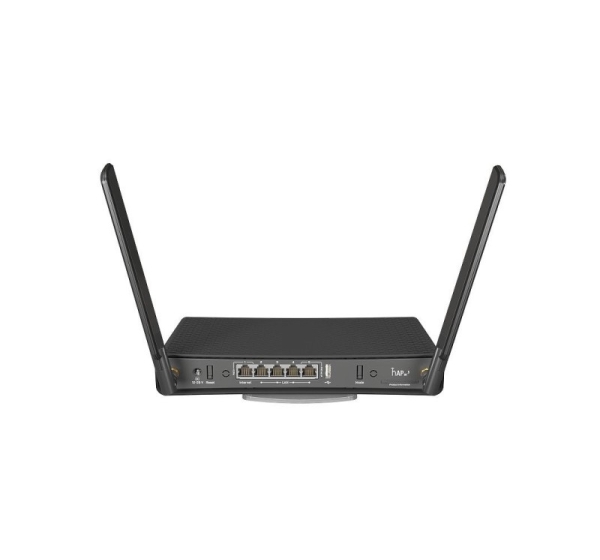Mikrotik hAP ac³ wireless router Gigabit Ethernet Dual-band (2.4 GHz / 5 GHz) Black