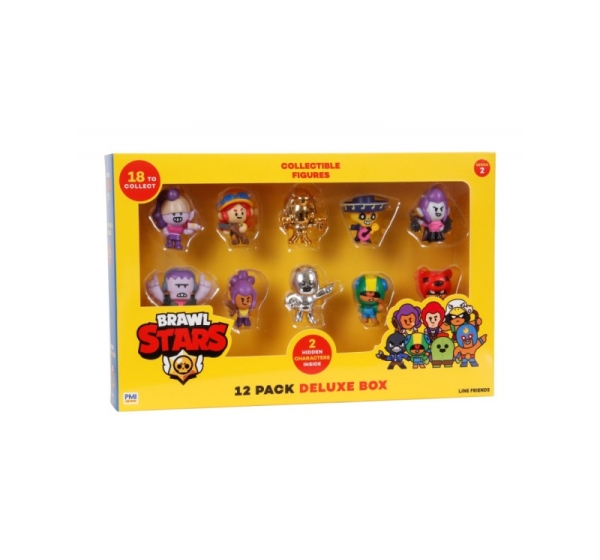 BRAWL STARS S2 FIGURES -12 PACK DELUXE BOX