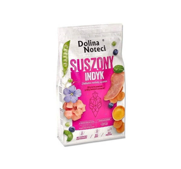 DOLINA NOTECI Premium turkey - dried dog food - 9 kg
