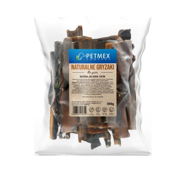 PETMEX Deer skin - dog treat - 500g