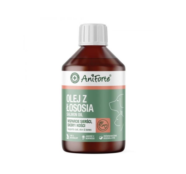ANIFORTE Salmon oil - supplements for dogs and cats - 250ml