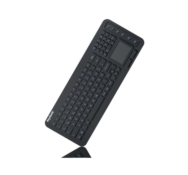 KeySonic KSK-6231 INEL (UK) keyboard Industrial USB QWERTY UK English Black