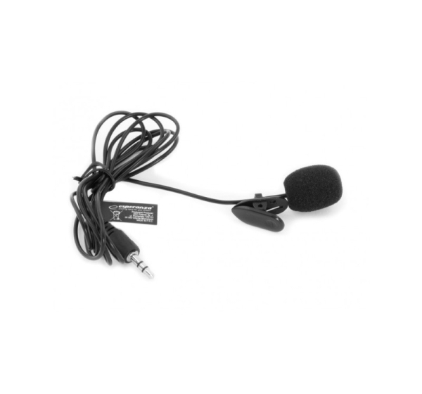 Esperanza EH178 Microphone with clip Black