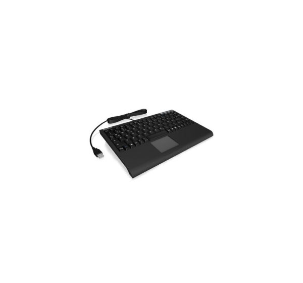 KeySonic ACK-540U+ (UK) keyboard Office USB QWERTY UK English Black