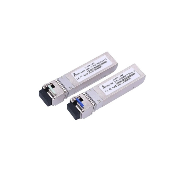 Extralink SFP+ WDM Module SFP+ 10G 10Gbps 1270/1330nm, single mode, 20km, LC, DOM, pair