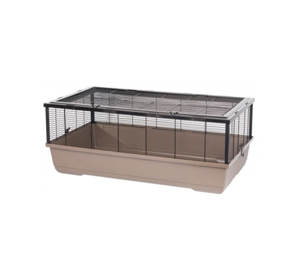 INTER-ZOO Bernie mokka - cage for rodents - 100 x 54 x 39cm