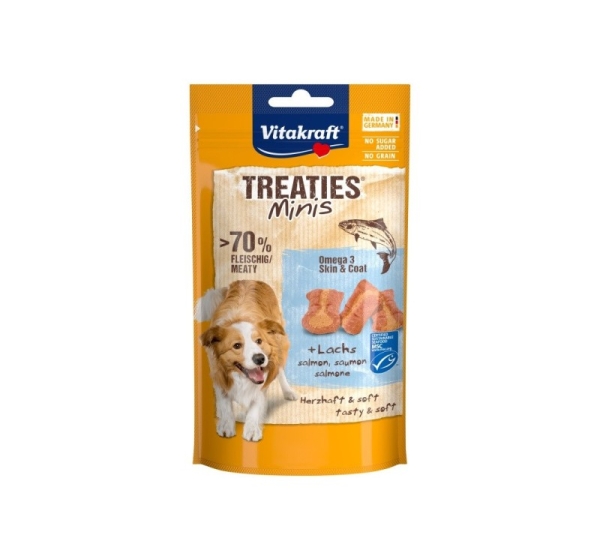 VITAKRAFT Treaties Minis Salmon - dog treat - 48 g