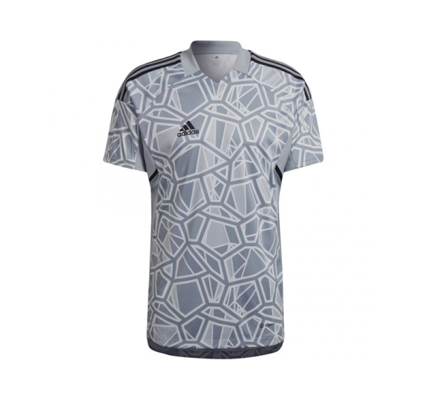 Men's Condivo 22 Goalkeeper Jersey Short Sleeve Grey HB1622