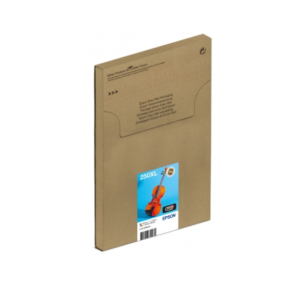 Epson Multipack 6-colours 250XL Violin Claria Photo HD EasyMail Ink