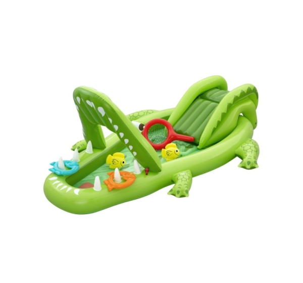 Bestway Later Gator Kids Inflatable Water Play Center and Pool 2.34 m x 1.63 m x 87 cm