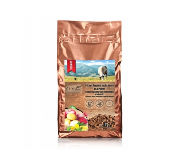 O'CANIS Premium Lamb with millet, potatoes, and red beetroot - dry dog food - 6kg
