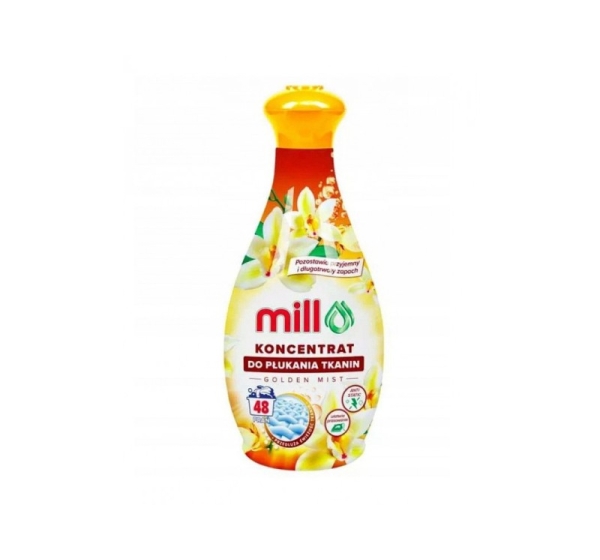MILL Fabric softener concentrate GOLDEN MIST 1.3 l, 48 rinses