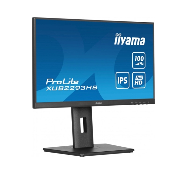 iiyama ProLite XUB2293HS-B6 computer monitor 54.6 cm (21.5") 1920 x 1080 pixels Full HD LED Black