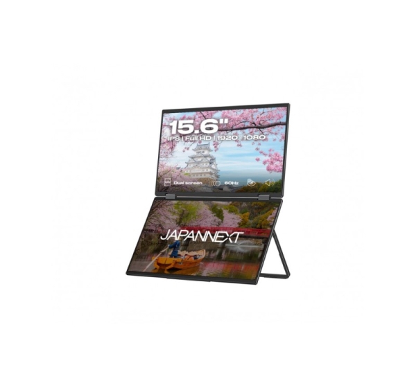 JAPANNEXT JN-DMD-IPS156F computer monitor 39.6 cm (15.6") 1920 x 1080 pixels Full HD LCD Black