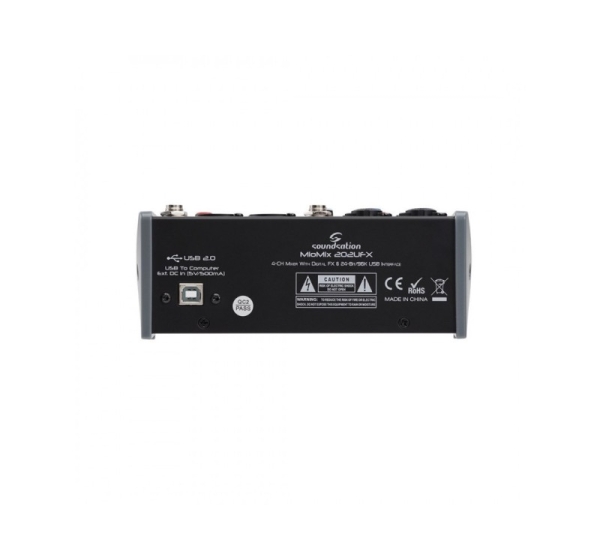 Soundsation MIOMIX 202UFX - mikser audio 4-kanałowy