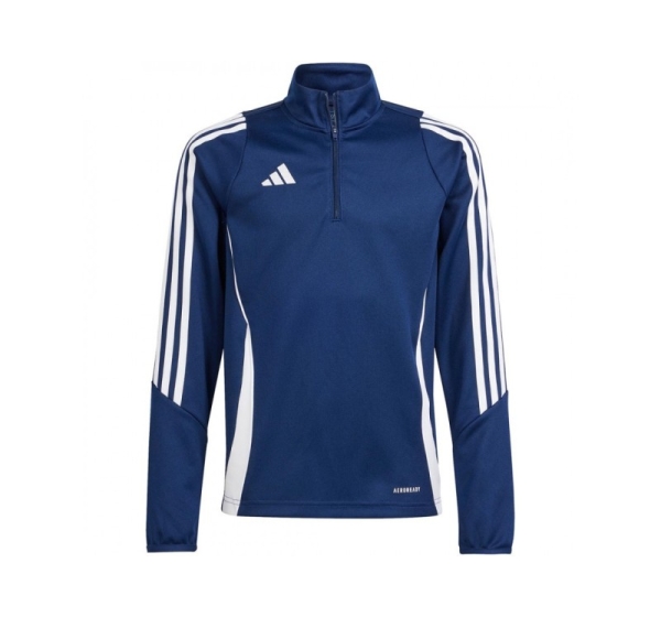 Sweatshirt for kids adidas Tiro 24 Training Top navy blue IR9360 140cm