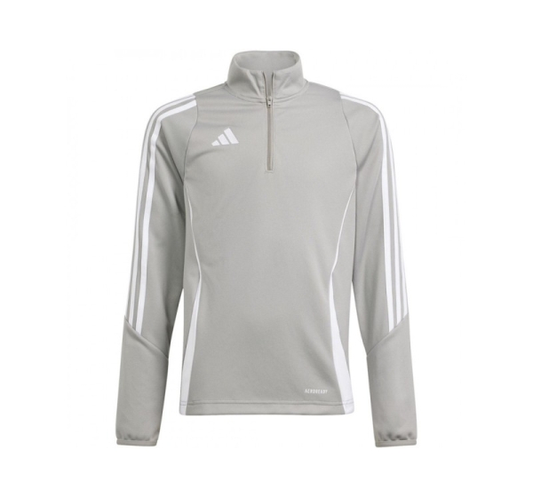 Sweatshirt for kids adidas Tiro 24 Training Top gray IR9363 140cm
