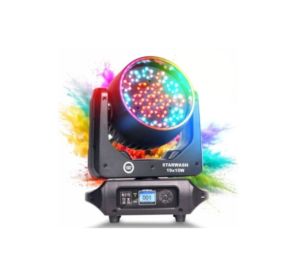 LIGHT4ME STARWASH 19x15W RGBW głowica ruchoma wash