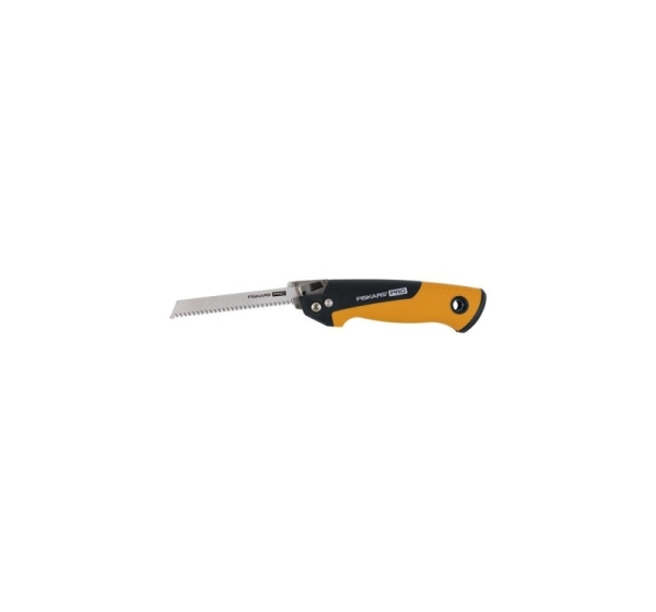 Fiskars 1062934 hand saw Pruning saw 15 cm Black, Silver, Yellow