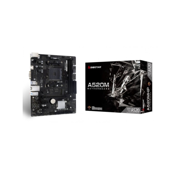 Biostar A520MHP motherboard AMD A520 Socket AM4 micro ATX