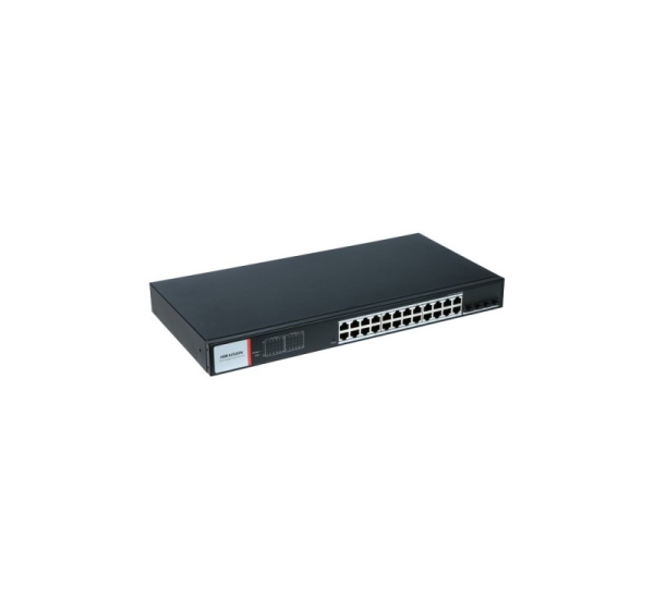 Hikvision DS-3T1528HP-SI-24P4F network switch Managed Gigabit Ethernet (10/100/1000) Power over Ethernet (PoE) Black
