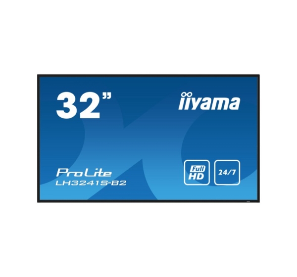 iiyama LH3241S-B2 Signage Display Kiosk design 80 cm (31.5") LED 350 cd/m² Full HD Black 24/7