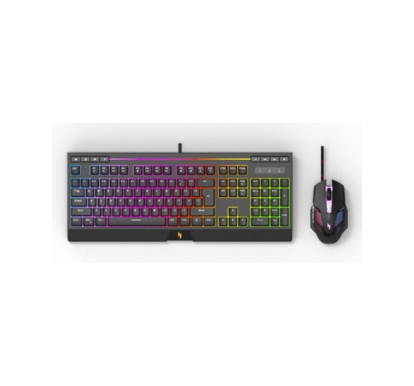 Acer NAK200 + NMW200 keyboard Mouse included Gaming USB US International Black