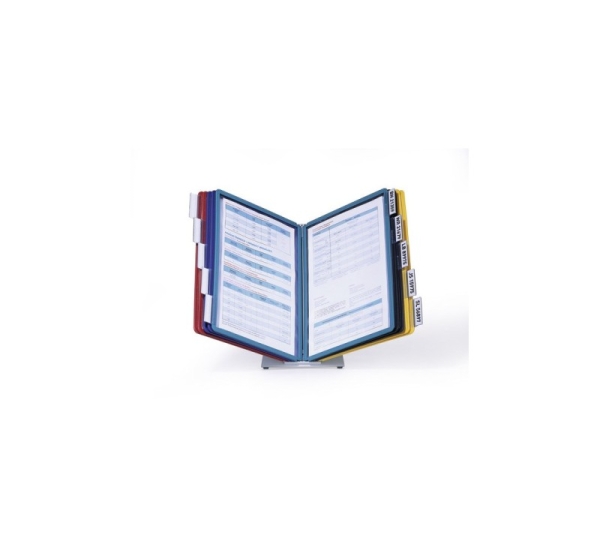 Durable VARIO document display carousel Desk Portrait A4
