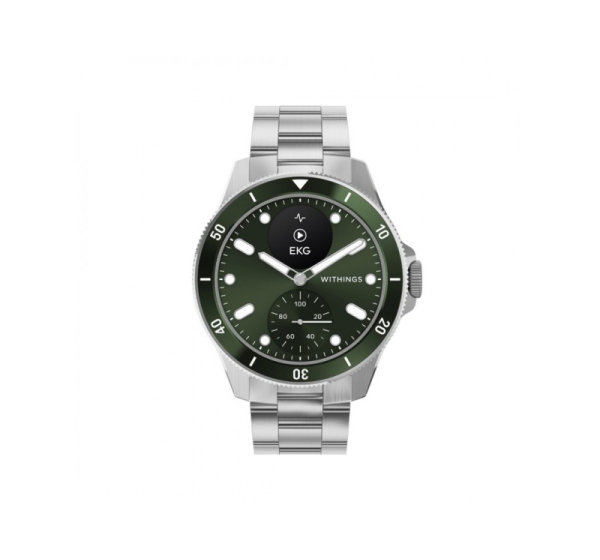 Withings ScanWatch Nova 1.6 cm (0.63") OLED 42 mm Hybrid Stainless steel GPS (satellite)