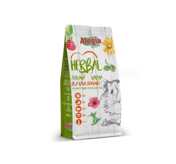 ALEGIA Herbal domestic guinea pig dry food - 600g