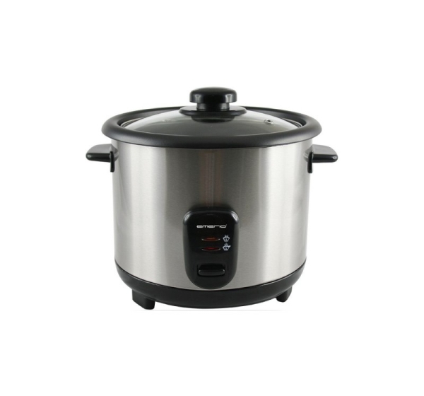 Emerio RCE-110118 rice cooker 1.5 L 500 W Black, Stainless steel
