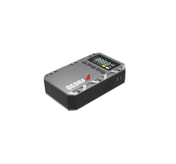 URZĄDZENIE ROZRUCHOWE POWERBANK 12000 MAH LCD, KOMPRESOR