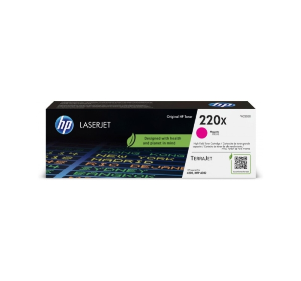 HP 220X Magenta Original LaserJet Toner Cartridge