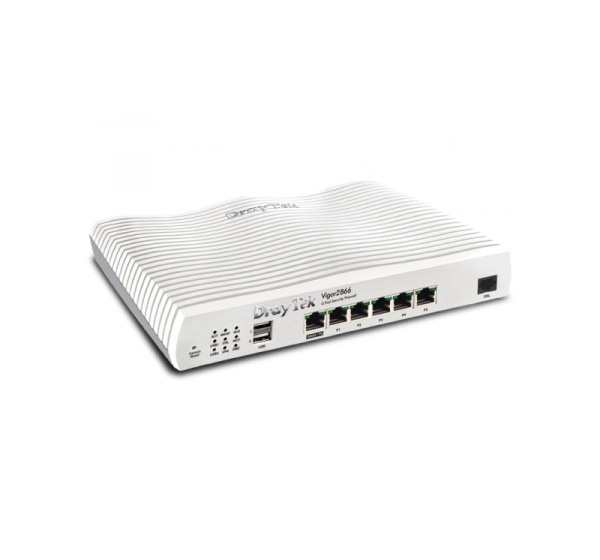 DrayTek Vigor 2866: Gfast Modem-Firewall wired router Gigabit Ethernet Grey