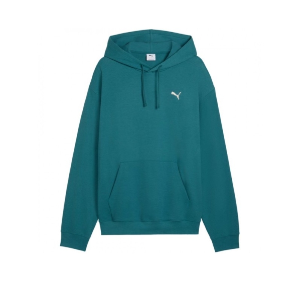 Bluza męska Puma ESS Elevated Relaxed Hoodie zielona 692019 41 L