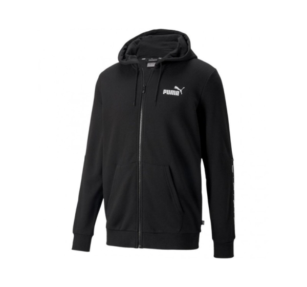 Puma ESS+ Tape Full-Zip Hoodie TR black 848768 01